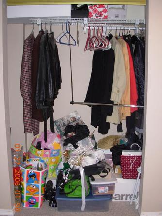 Spare Closet Before