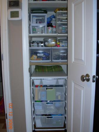 Hall Closet Redesigned